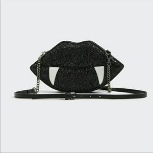 Aldo Vampire lips crossbody purse